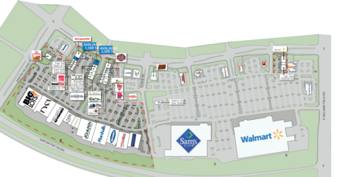 San Tan Village Marketplace Site Plan - Vestar - A Shopping Center Company